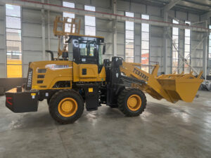 Máy xúc lật TC938KL cần dài gắp gỗ 76kw